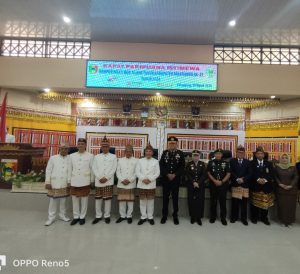 Ketua DPRD Kabupaten Tanggamus Pimpin Rapat Paripurna HUT Tanggamus Yang Ke 27