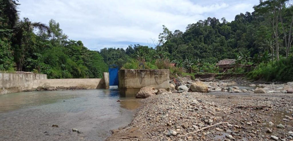 Mubazir, Belum Setahun Dikerjakan Bendungan Way Pihabung Sudah Tak Berfungsi